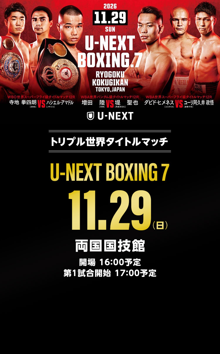 11/29 U-NEXT BOXING.7